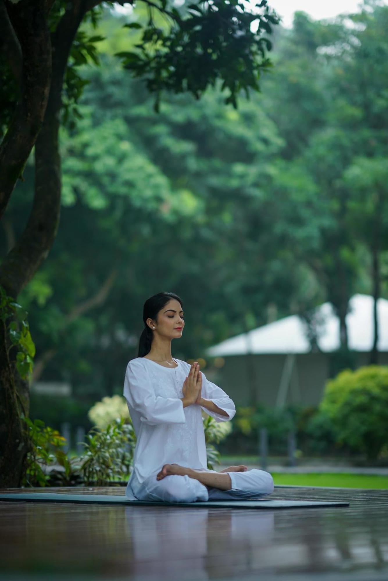 Hotel Anand Kashi By The Ganges Rishikesh - Ihcl Seleqtions Sirasu Exterior foto